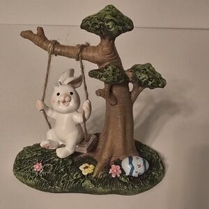 Easter Bunny Tree Swing Decor